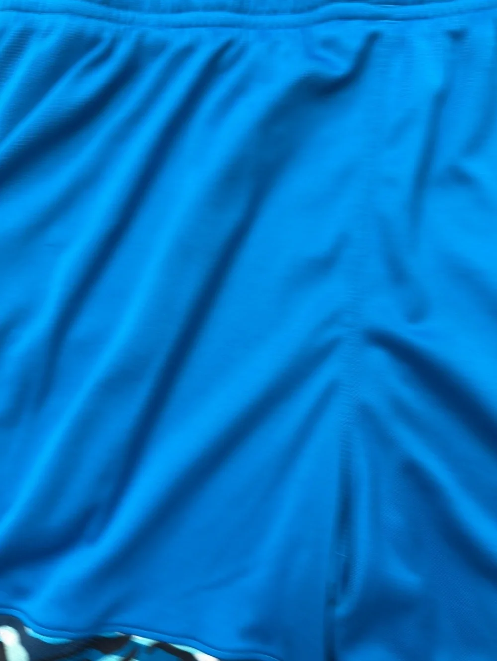 Under Armour Blue Athletic Shorts Loose Fit - Youth Boys YXL